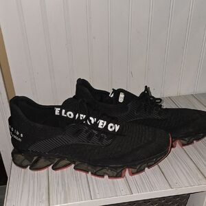 Black and Red Men's Athletic Shoes